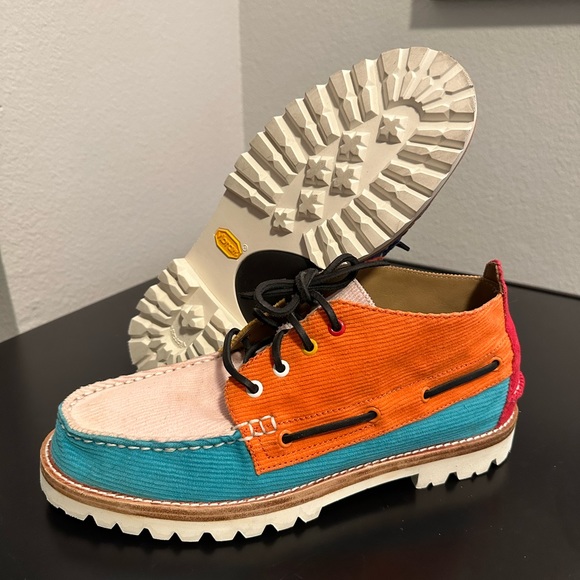 Sperry Men's Cloud Corduroy Multicolor John Legend Chukka Boots STS22527 Sz 11 - Picture 3 of 15